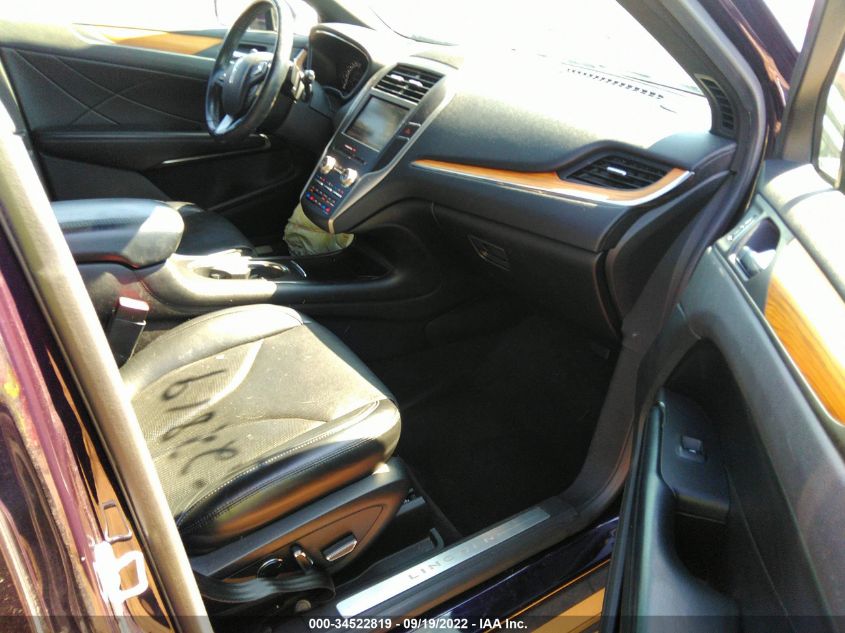 2015 LINCOLN MKC 5LMCJ1A90FUJ03183