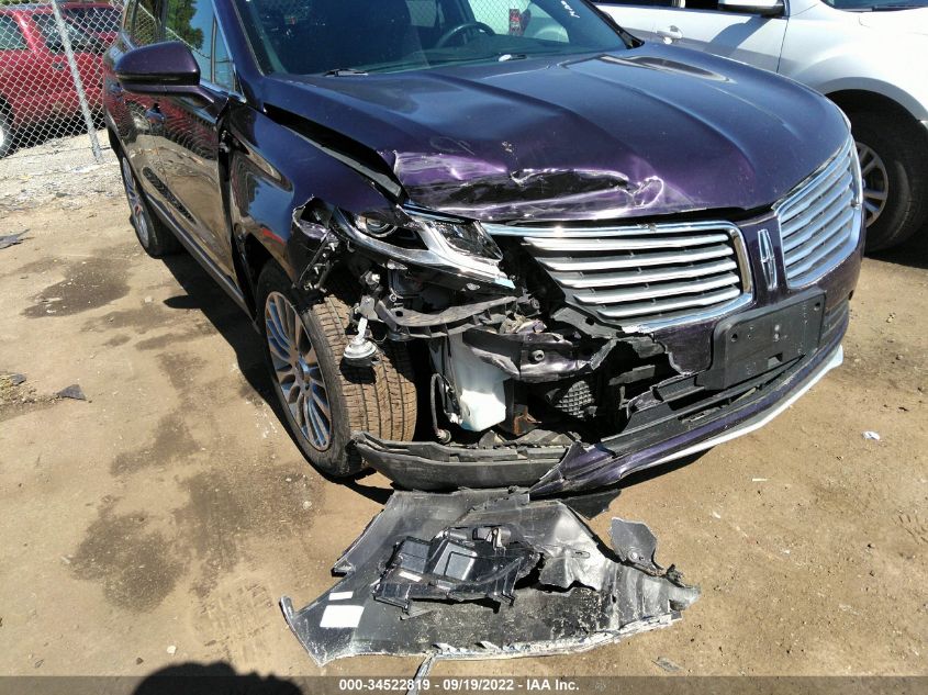 2015 LINCOLN MKC 5LMCJ1A90FUJ03183