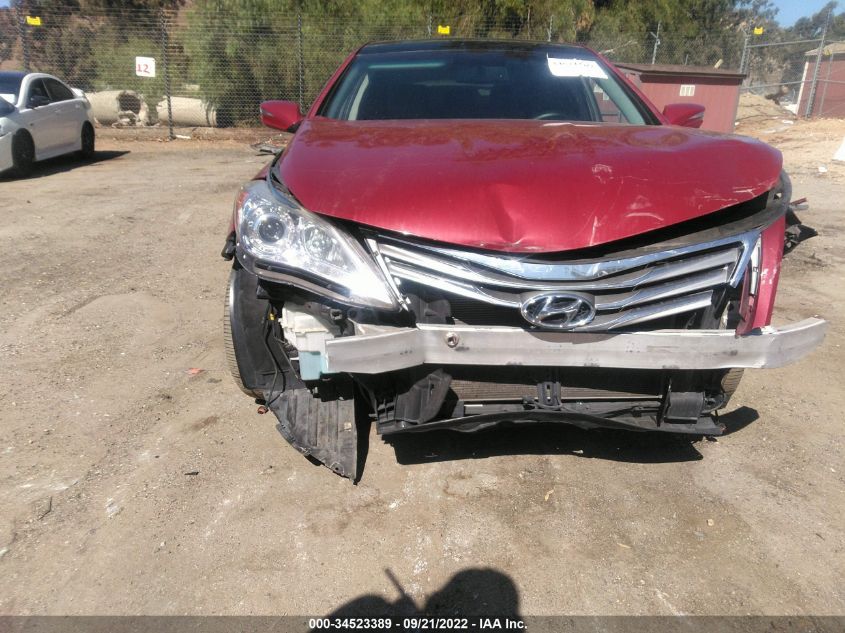 2014 HYUNDAI AZERA LIMITED KMHFH4JG7EA420504