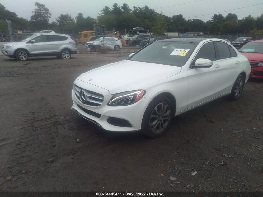 2015 MERCEDES-BENZ C 300 4MATIC 55SWF4KBXFU010008