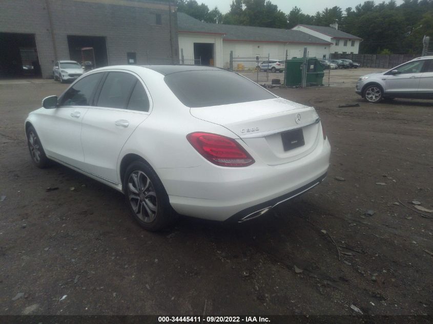 2015 MERCEDES-BENZ C 300 4MATIC 55SWF4KBXFU010008