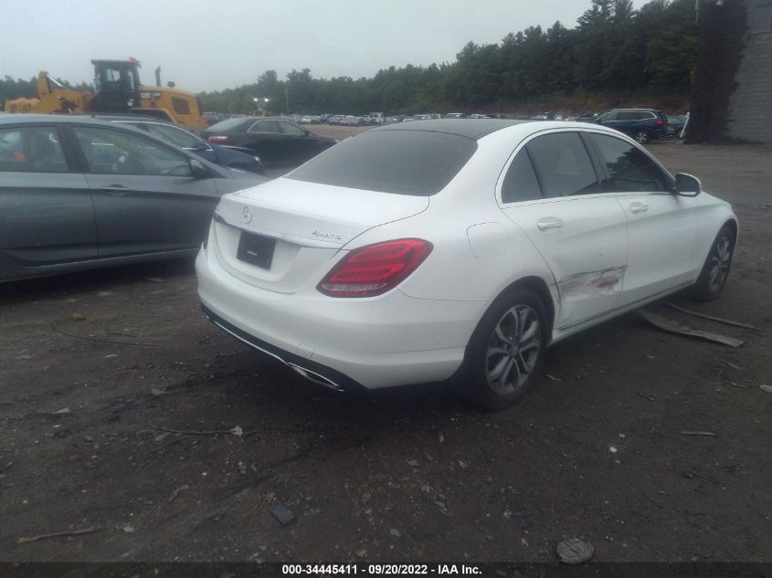 2015 MERCEDES-BENZ C 300 4MATIC 55SWF4KBXFU010008