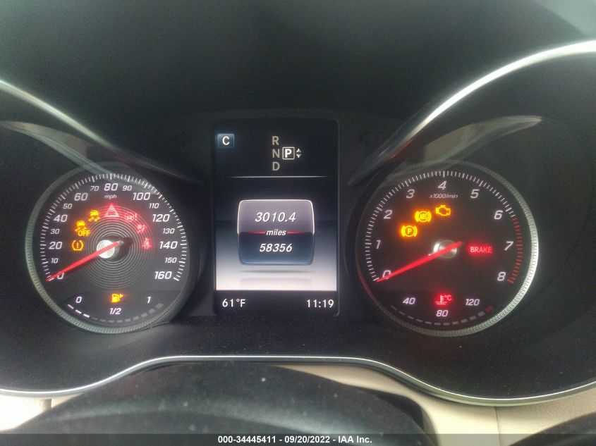 2015 MERCEDES-BENZ C 300 4MATIC 55SWF4KBXFU010008