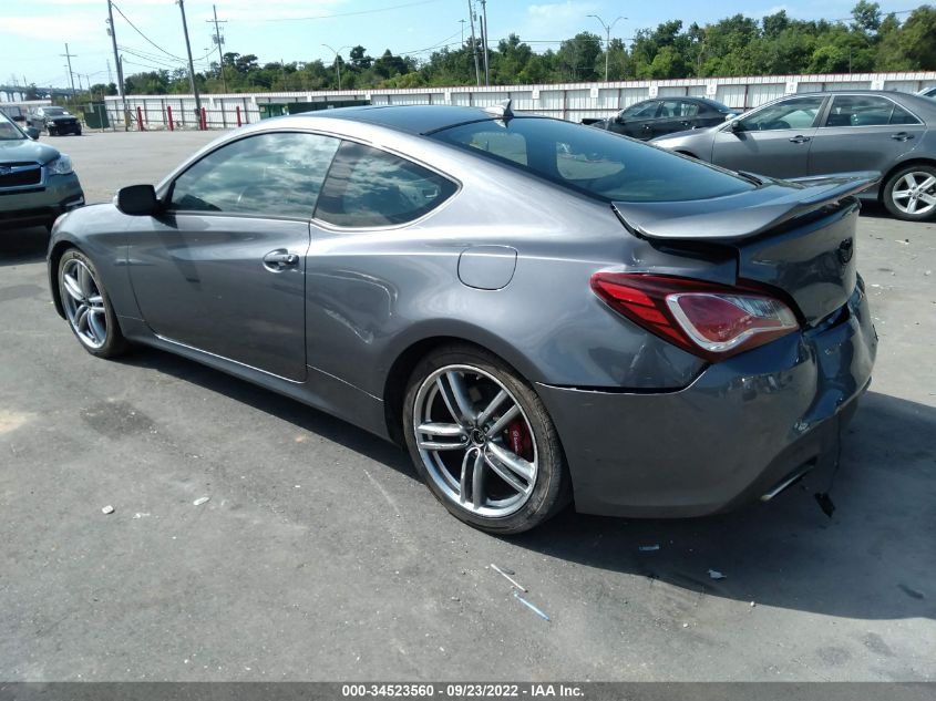 2013 HYUNDAI GENESIS COUPE 3.8 TRACK KMHHU6KJ4DU113279