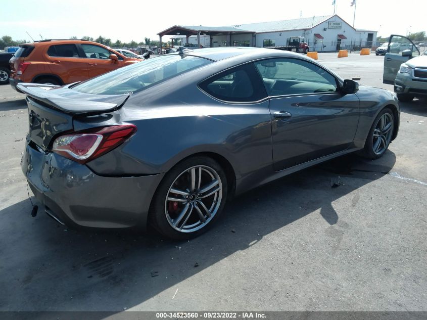 2013 HYUNDAI GENESIS COUPE 3.8 TRACK KMHHU6KJ4DU113279