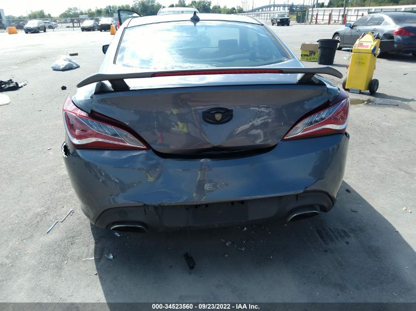 2013 HYUNDAI GENESIS COUPE 3.8 TRACK KMHHU6KJ4DU113279
