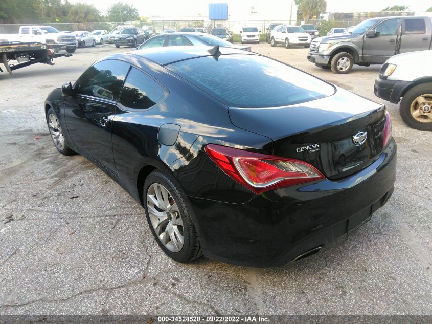 2013 HYUNDAI GENESIS COUPE 2.0T KMHHT6KD9DU088568