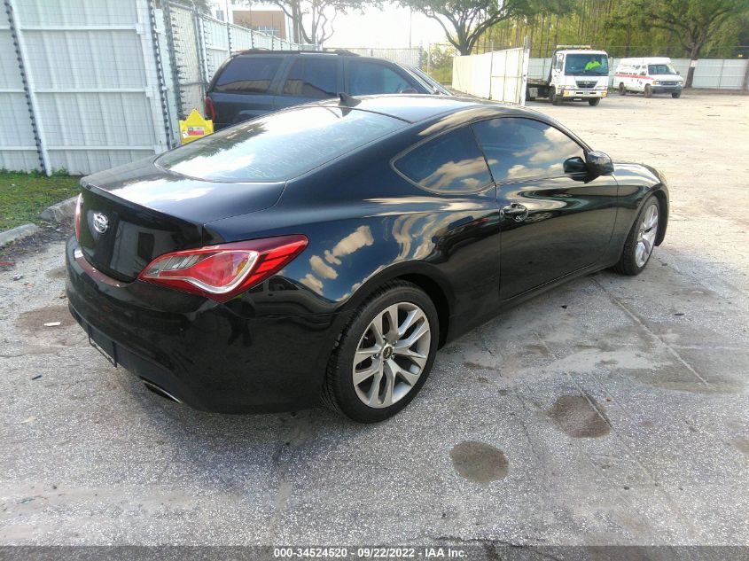 2013 HYUNDAI GENESIS COUPE 2.0T KMHHT6KD9DU088568