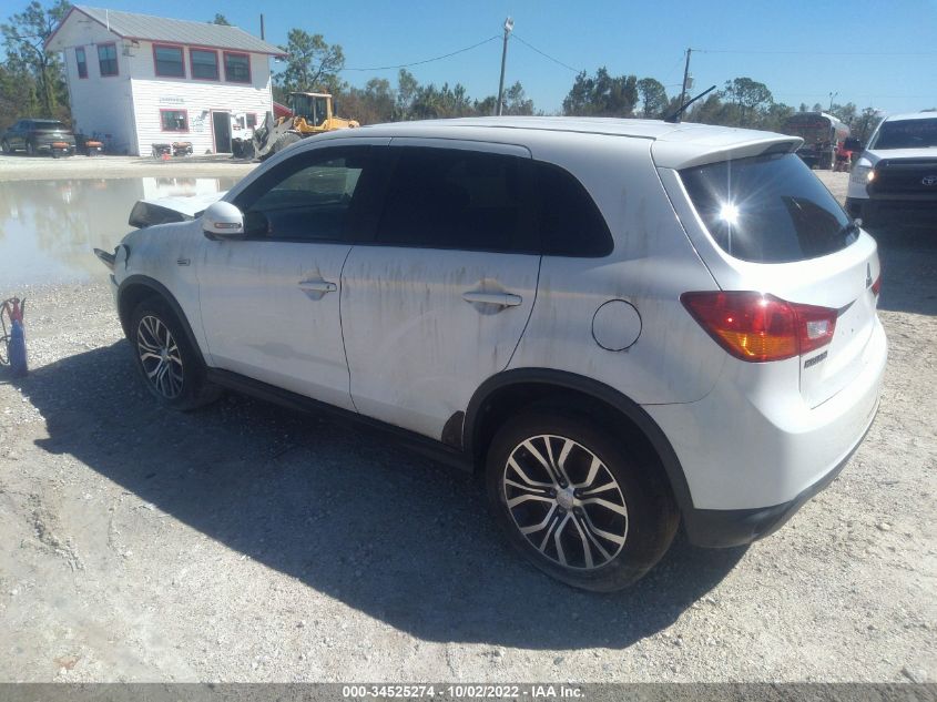 2016 MITSUBISHI OUTLANDER SPORT 2.0 ES JA4AP3AU1GZ061974