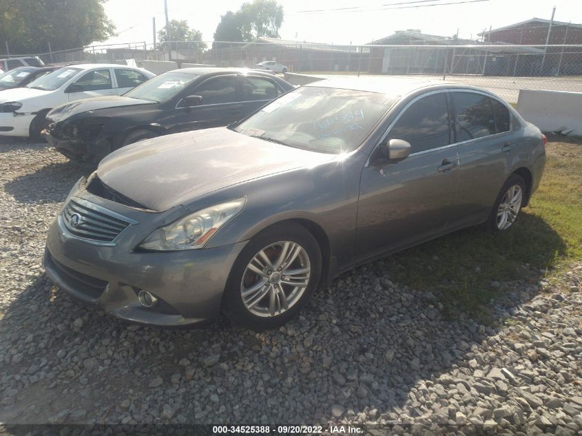2013 INFINITI G37 SEDAN X JN1CV6AR3DM760584
