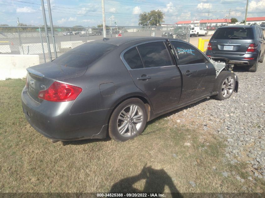 2013 INFINITI G37 SEDAN X JN1CV6AR3DM760584