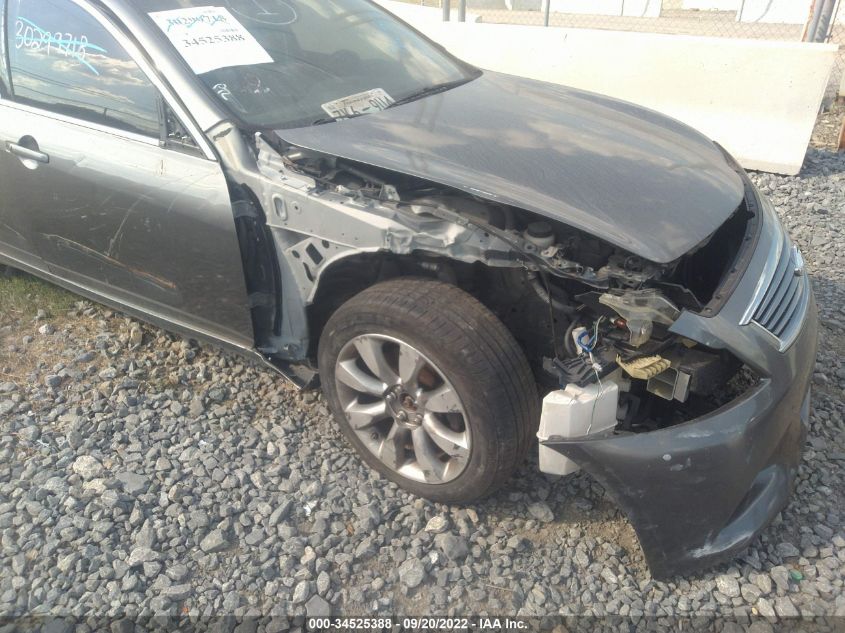 2013 INFINITI G37 SEDAN X JN1CV6AR3DM760584