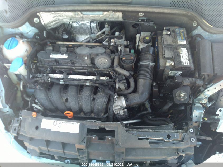 2013 VOLKSWAGEN BEETLE COUPE 2.5L 3VWJP7AT4DM600571