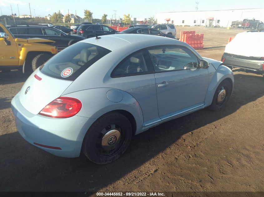2013 VOLKSWAGEN BEETLE COUPE 2.5L 3VWJP7AT4DM600571