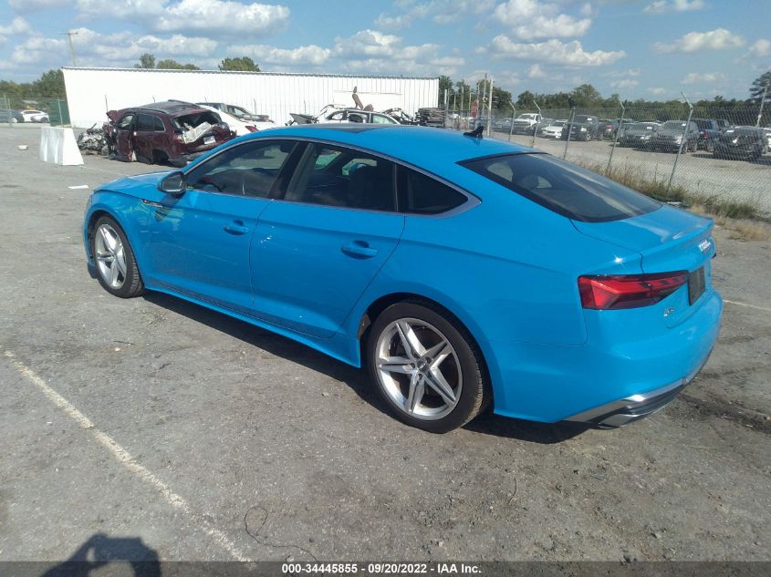 WAUDACF58MA011439 2021 AUDI A5, photo no. 3