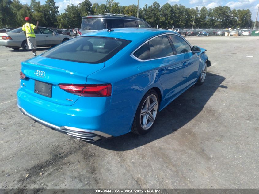 WAUDACF58MA011439 2021 AUDI A5, photo no. 4