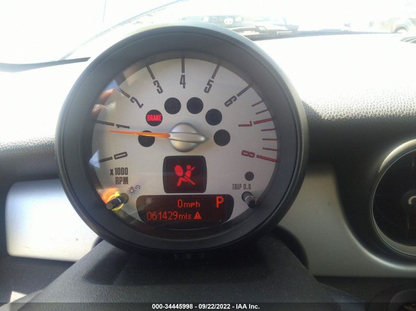 2013 MINI COOPER HARDTOP WMWSU3C54DT688981