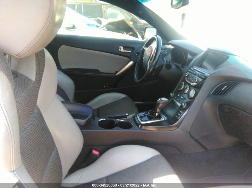 2013 HYUNDAI GENESIS COUPE 2.0T PREMIUM KMHHT6KD6DU084316
