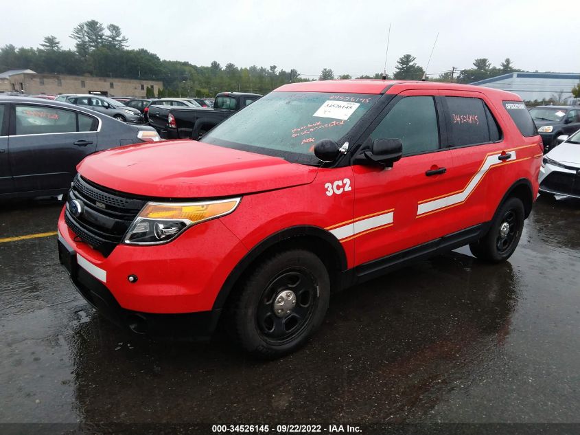 2014 FORD UTILITY POLICE 1FM5K8AR1EGB96262