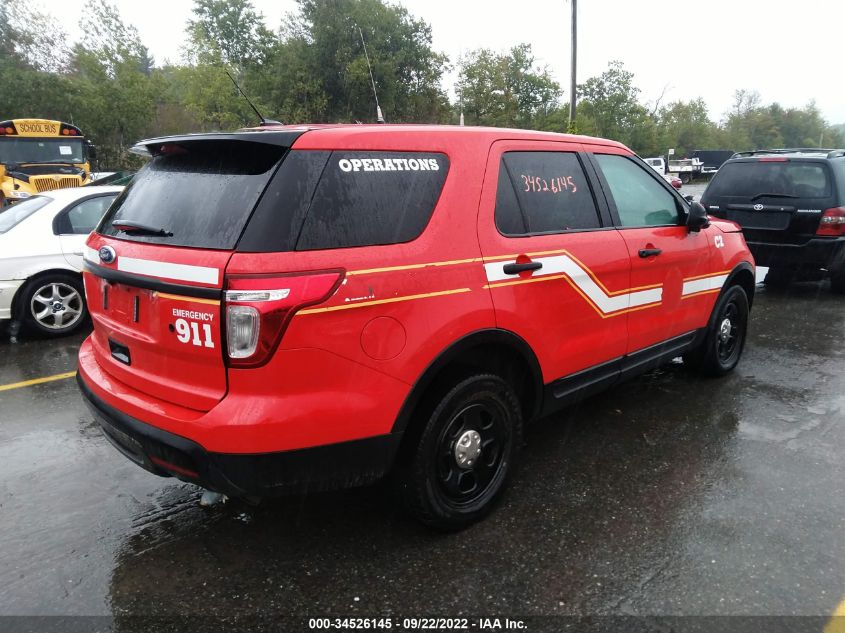 2014 FORD UTILITY POLICE 1FM5K8AR1EGB96262