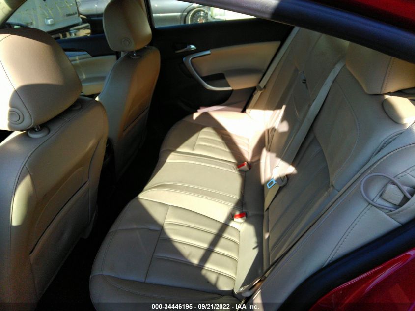 2014 BUICK REGAL 2G4GK5EX2E9245127