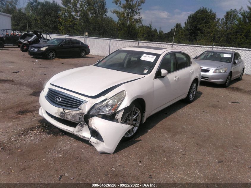 2013 INFINITI G37 SEDAN X JN1CV6AR2DM759460