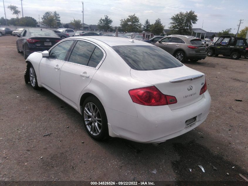 2013 INFINITI G37 SEDAN X JN1CV6AR2DM759460
