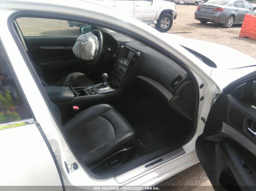 2013 INFINITI G37 SEDAN X JN1CV6AR2DM759460