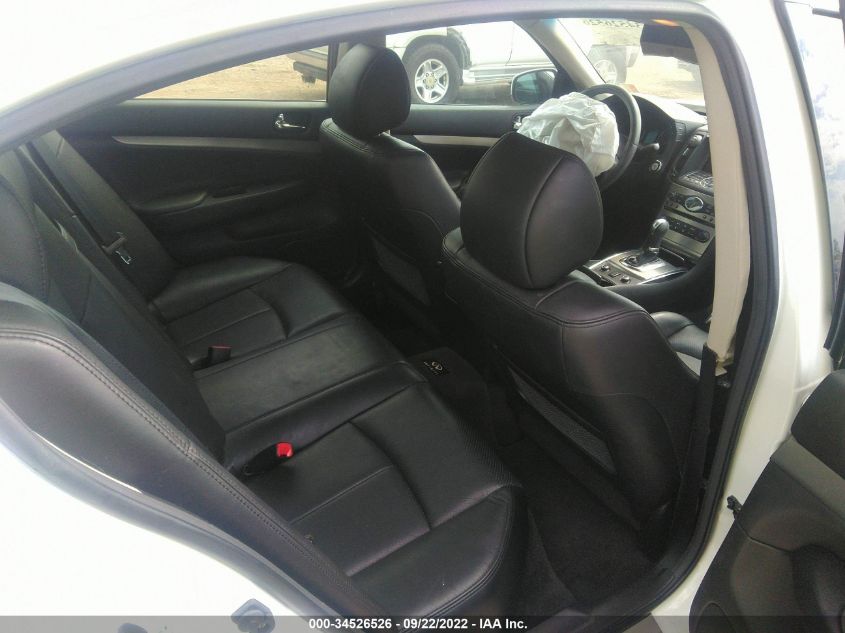 2013 INFINITI G37 SEDAN X JN1CV6AR2DM759460