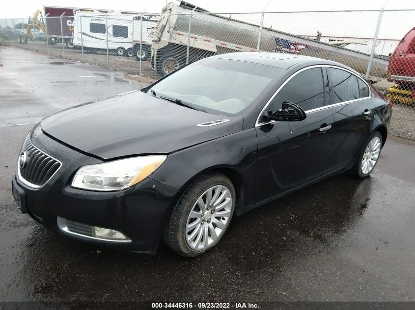 2013 BUICK REGAL TURBO PREMIUM 1 2G4GS5EV5D9249475