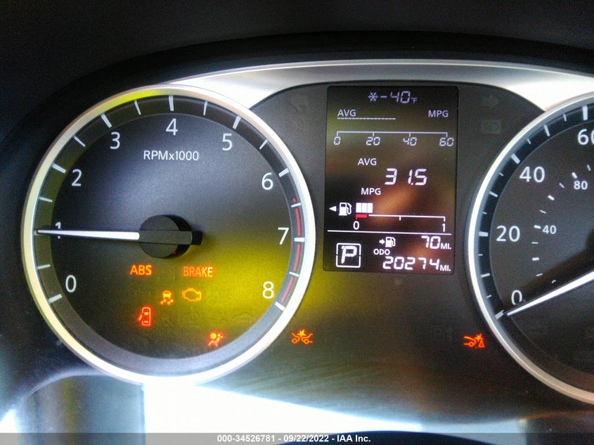 VIN 3N1CP5BV0LL539808 2020 NISSAN KICKS S