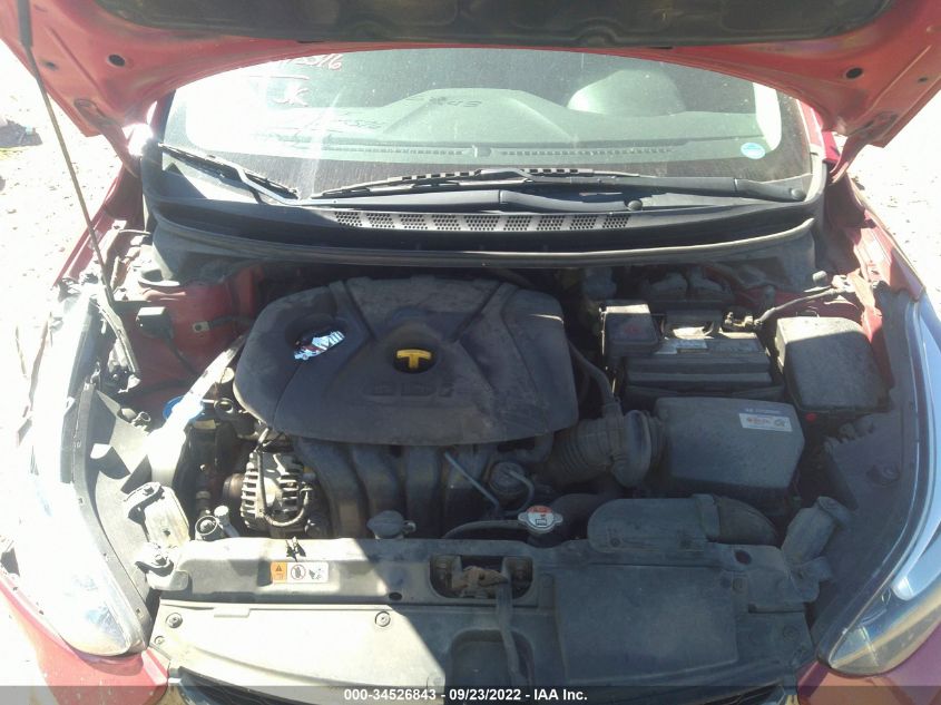 2014 HYUNDAI ELANTRA COUPE KMHDH6AH2EU026872