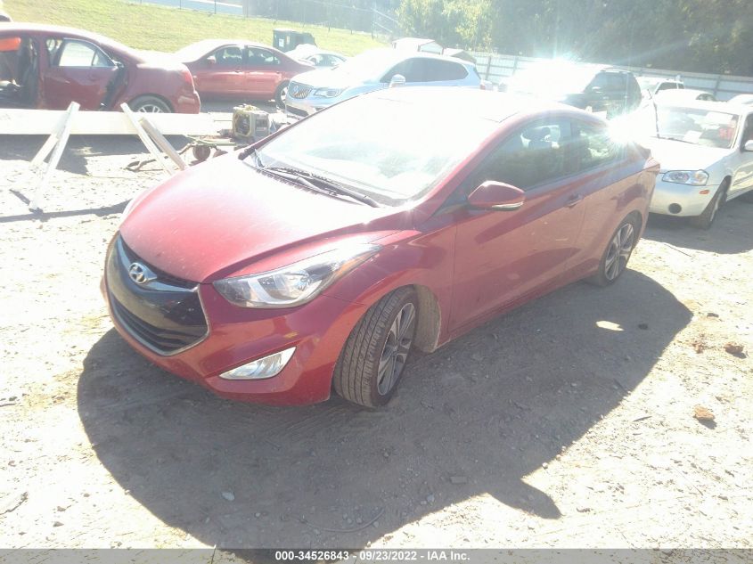 2014 HYUNDAI ELANTRA COUPE KMHDH6AH2EU026872