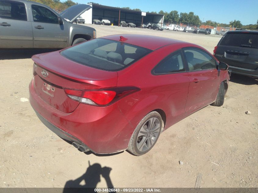2014 HYUNDAI ELANTRA COUPE KMHDH6AH2EU026872