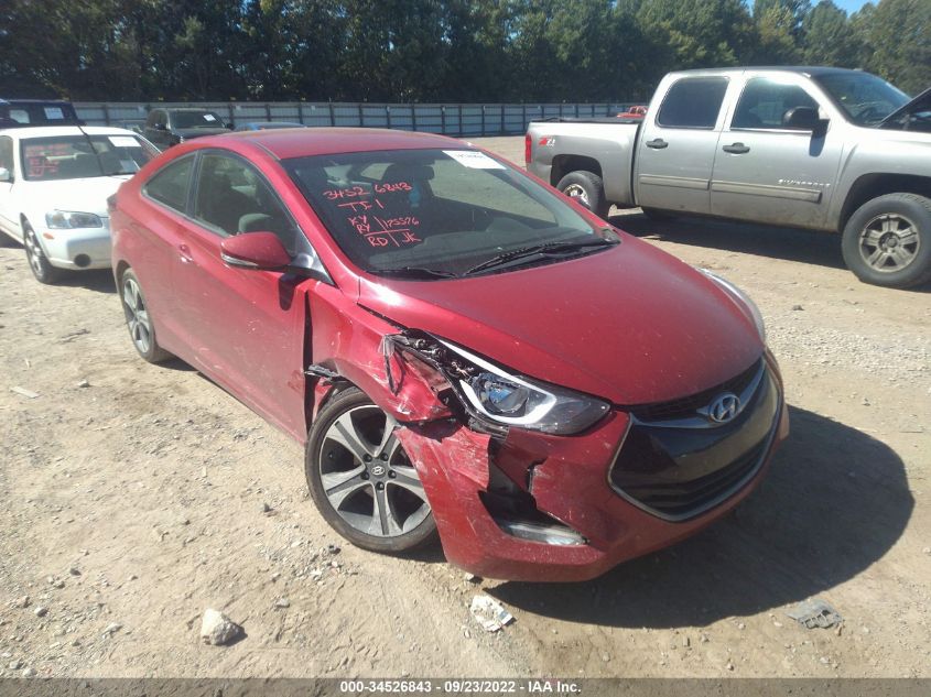 2014 HYUNDAI ELANTRA COUPE KMHDH6AH2EU026872