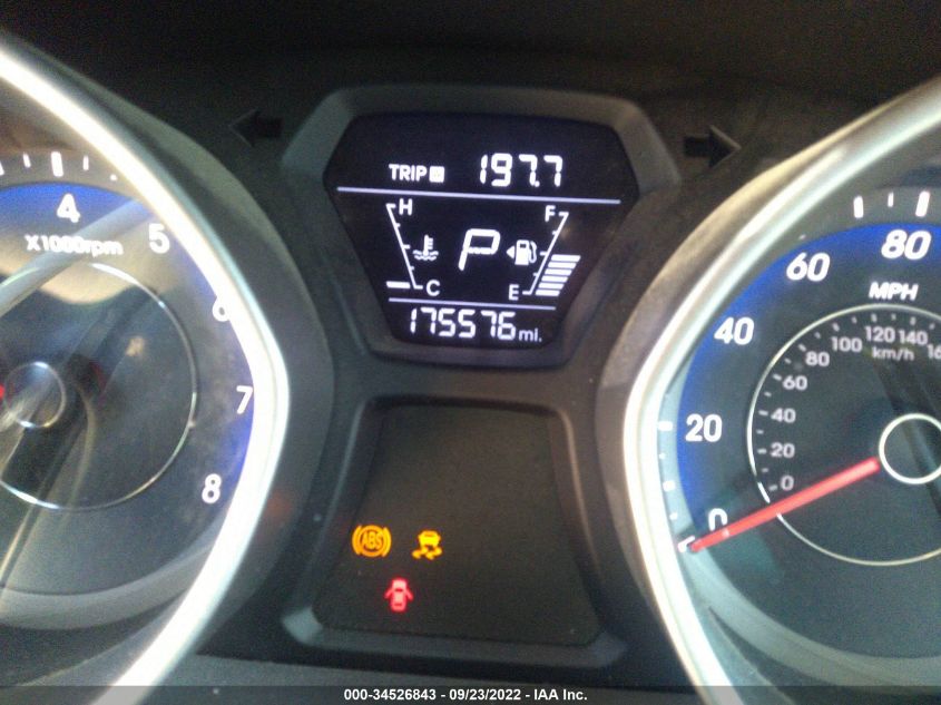 2014 HYUNDAI ELANTRA COUPE KMHDH6AH2EU026872