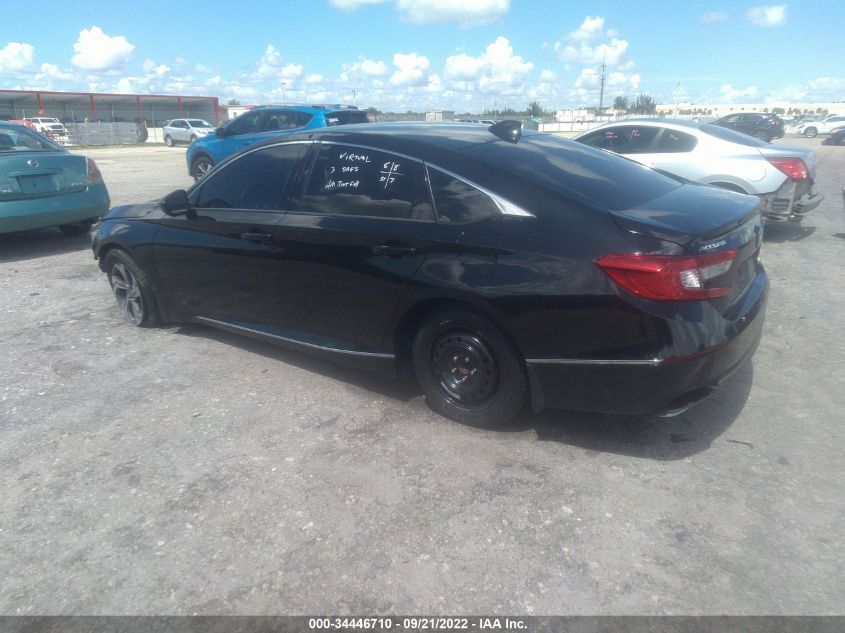 VIN 1HGCV1F40JA019899 2018 HONDA ACCORD SEDAN EX 1.5T