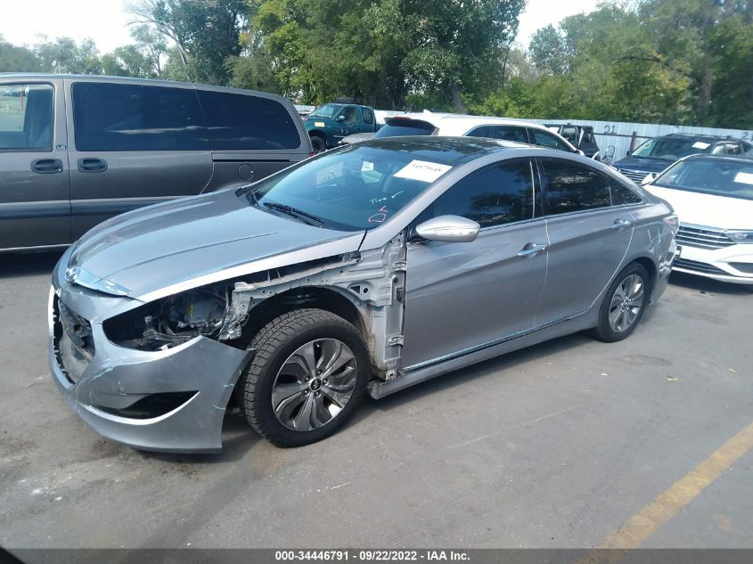 2013 HYUNDAI SONATA HYBRID LIMITED KMHEC4A46DA073312