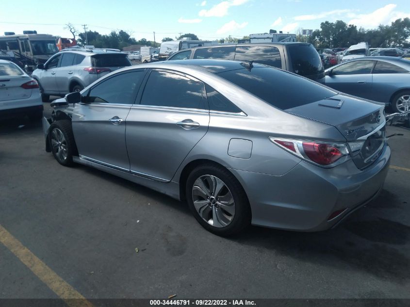 2013 HYUNDAI SONATA HYBRID LIMITED KMHEC4A46DA073312
