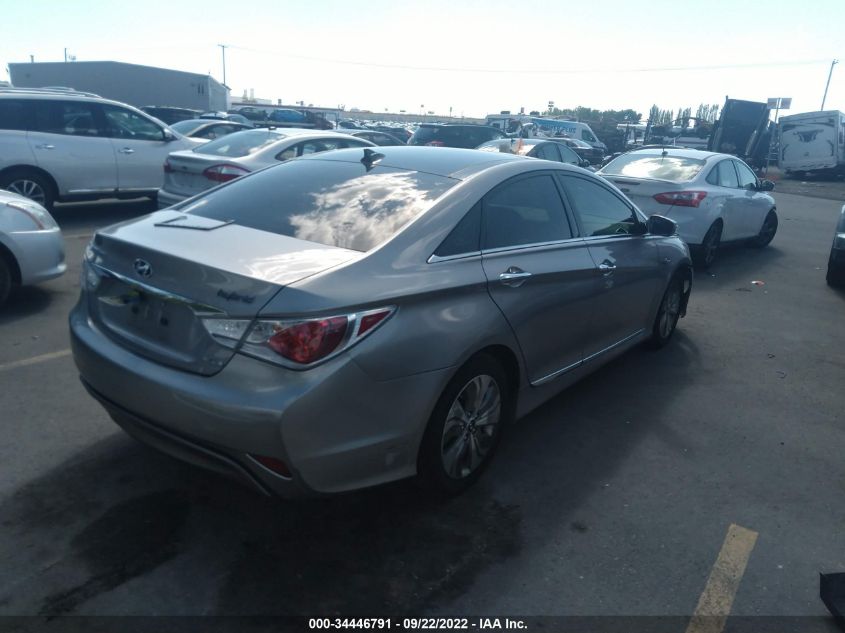 2013 HYUNDAI SONATA HYBRID LIMITED KMHEC4A46DA073312