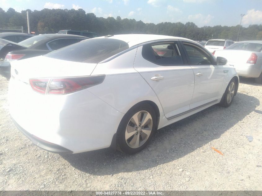 2015 KIA OPTIMA HYBRID EX KNAGN4AD6F5089249