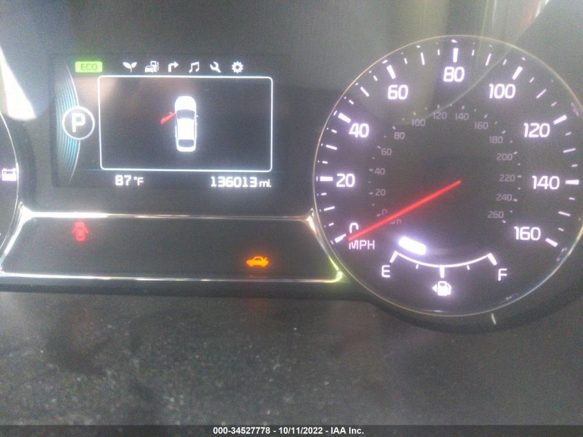 2015 KIA OPTIMA HYBRID EX KNAGN4AD6F5089249