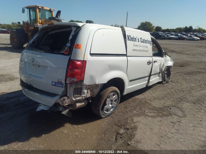 2013 RAM CARGO VAN TRADESMAN 2C4JRGAG6DR612357