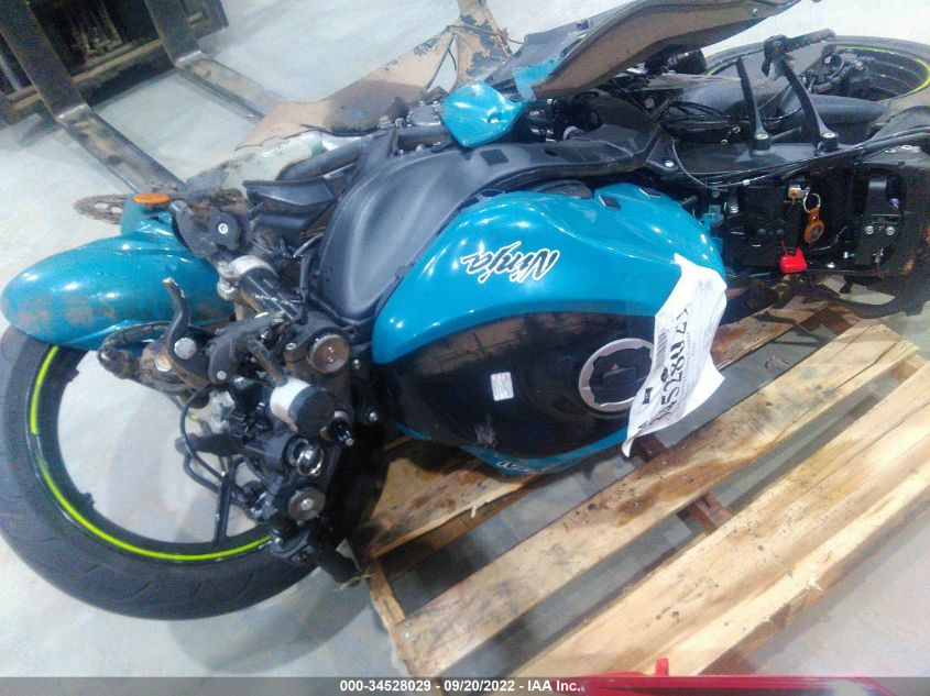 2021 KAWASAKI ZX636 K JKBZXJH15MA009675