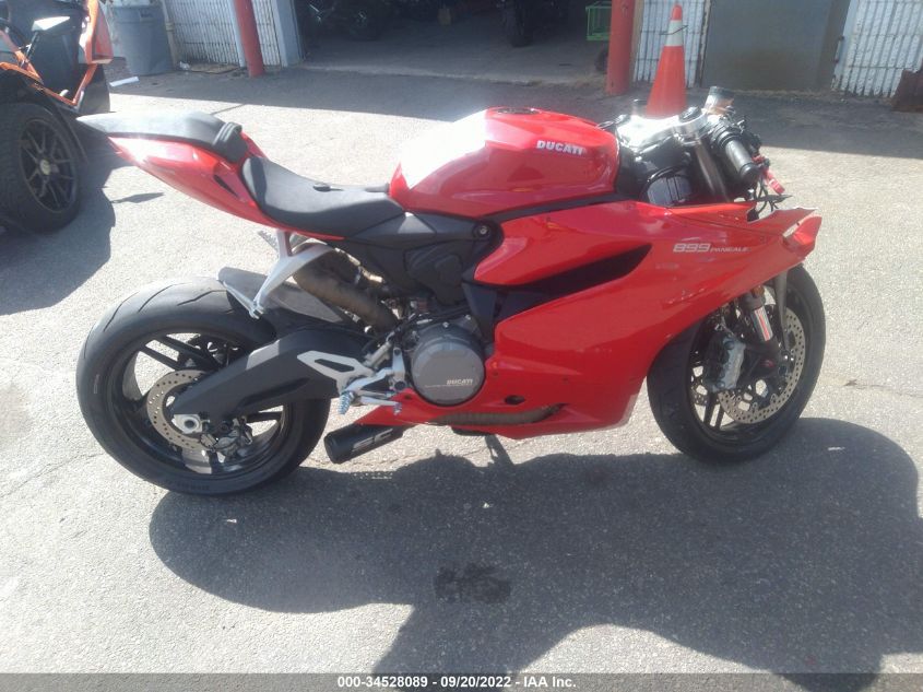 2015 DUCATI SUPERBIKE 899 PANIGALE ZDM14BUW8FB025247