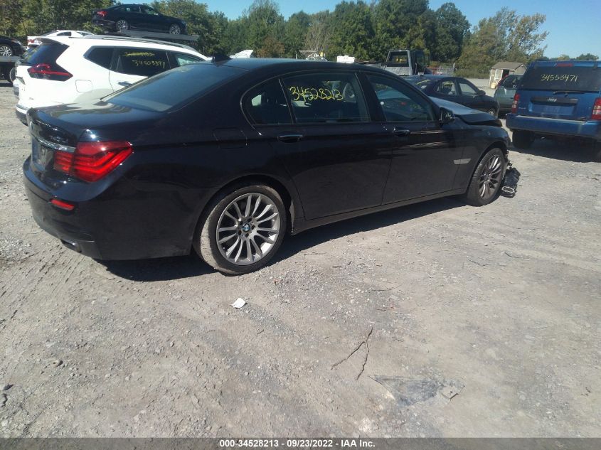 2015 BMW 7 SERIES 740LI XDRIVE WBAYF4C54FGS99456