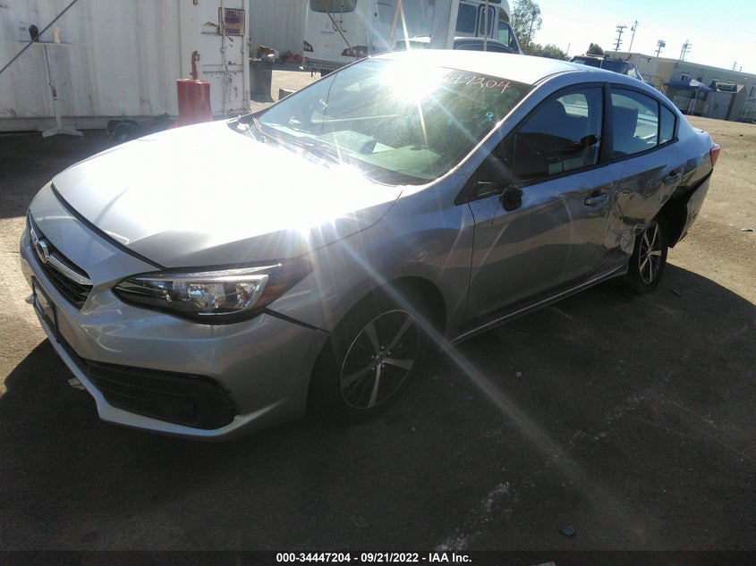 VIN 4S3GKAV66N3610583 2022 SUBARU IMPREZA PREMIUM