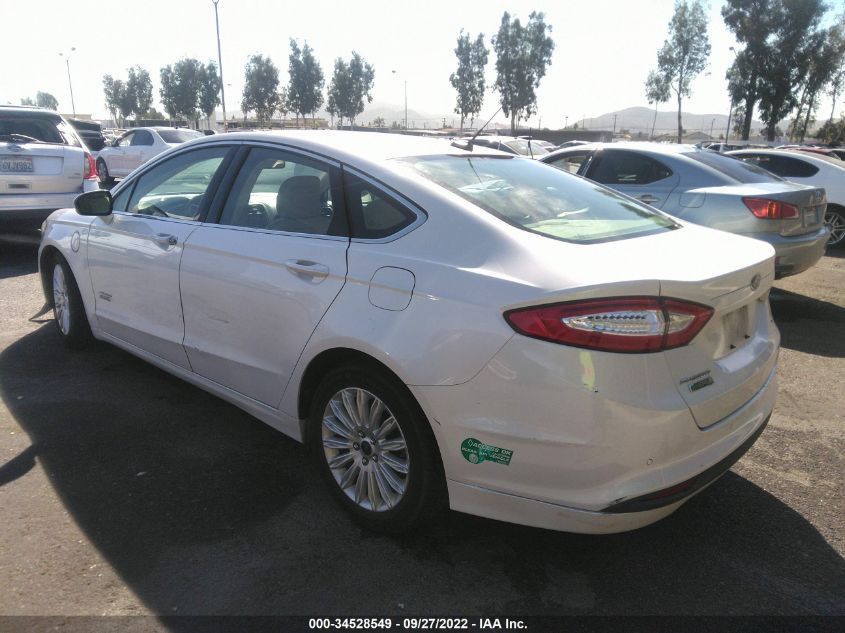 2015 FORD FUSION ENERGI SE LUXURY 3FA6P0PU1FR284039