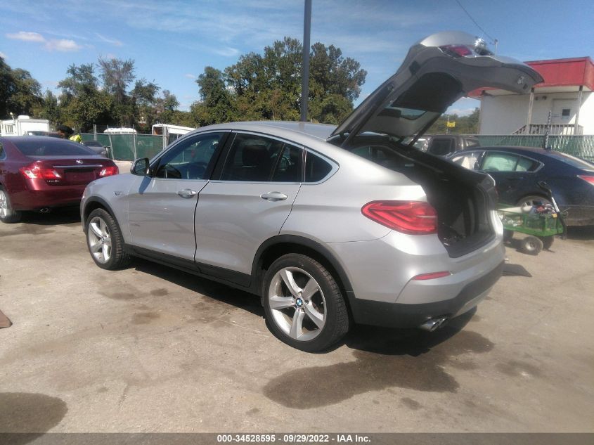 2015 BMW X4 XDRIVE28I 5UXXW3C53F0M88048