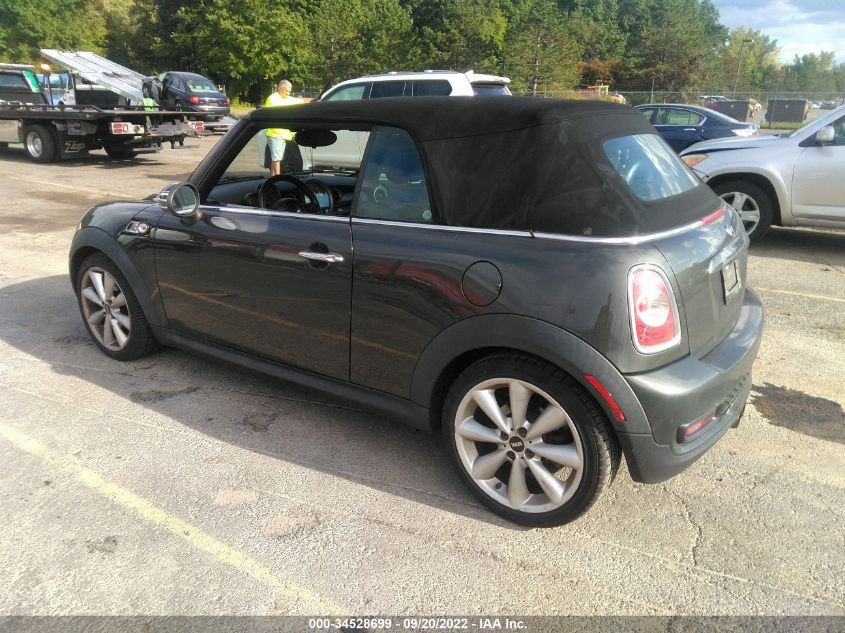 2015 MINI COOPER CONVERTIBLE S WMWZP3C52FT298762